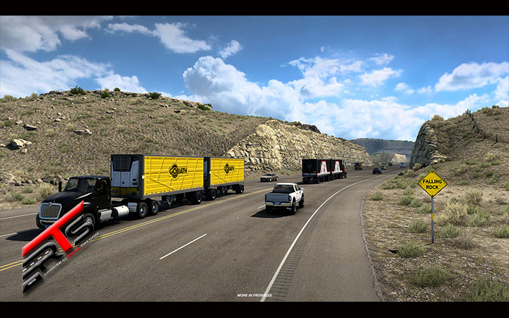 Image Principale American Truck Simulator - WIP : Texas - Rochers
