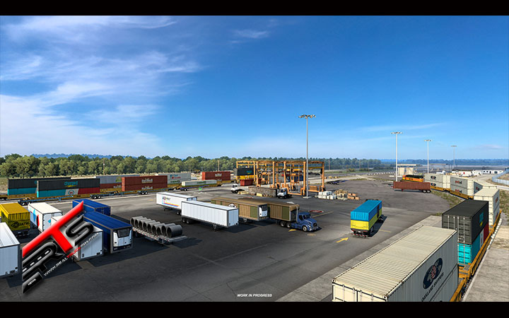Image Principale American Truck Simulator - WIP : Texas - Terminaux intermodaux