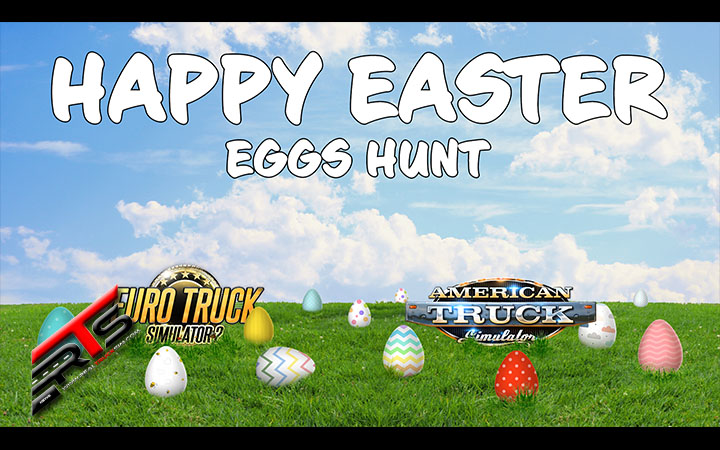Image Principale Euro Truck Simulator 2 : Bonne chasse aux œufs de Pâques !
