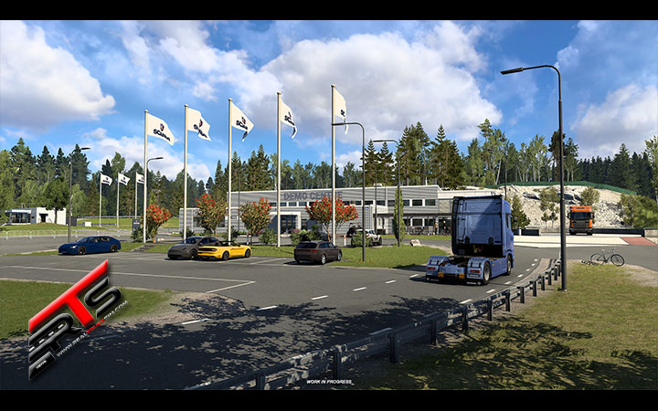 Image Principale Euro Truck Simulator 2 - WIP : Centre de démonstration Scania