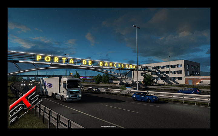 Image Principale Euro Truck Simulator 2 - WIP : Iberia - Barcelone