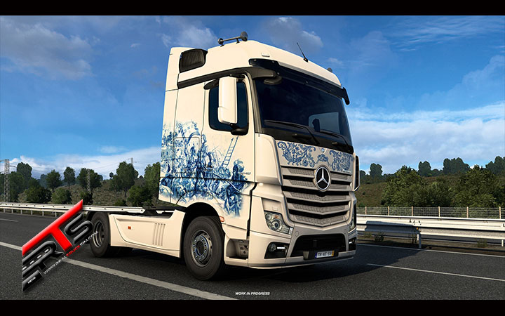 Image Principale Euro Truck Simulator 2 - WIP : Iberia - Mise à jour de Portuguese et Spanish Paint Jobs Packs