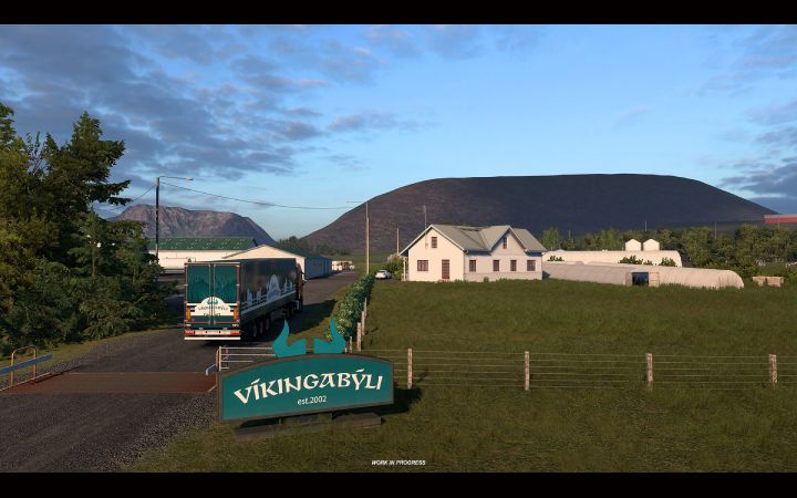 Image Principale Euro Truck Simulator 2 - WIP : Iceland - Dépôts personnalisés