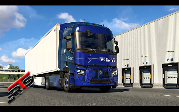 Image Principale Euro Truck Simulator 2 - WIP : Le Renault Trucks E-Tech T arrive dans ETS 2