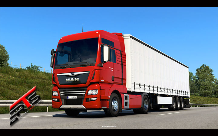 Image Principale Euro Truck Simulator 2 - WIP : Mise à jour 1.43 - MAN TGX EfficientLine 3