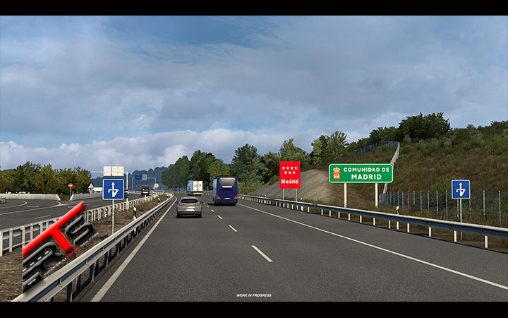 Image Principale Euro Truck Simulator 2 - WIP : Mise à jour 1.46 - Iberia - Nouvelle signalisation espagnole