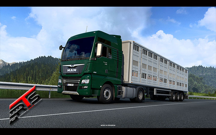 Image Principale Euro Truck Simulator 2 - WIP : Mise à jour 1.47 - Bétaillères achetables