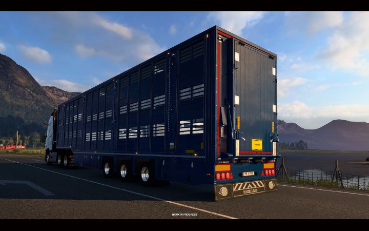 Image Principale Euro Truck Simulator 2 - WIP : Mise à jour 1.61 - Refonte de la bétaillère