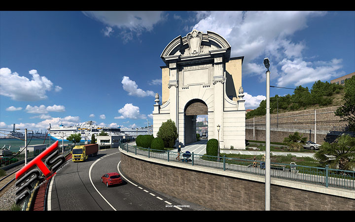 Image Principale Euro Truck Simulator 2 - WIP : Mise à jour d'Ancône et de Bari