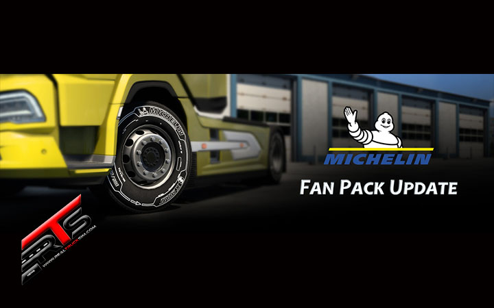 Image Principale Euro Truck Simulator 2 - DLC : Mise à jour du DLC Michelin Fan Pack