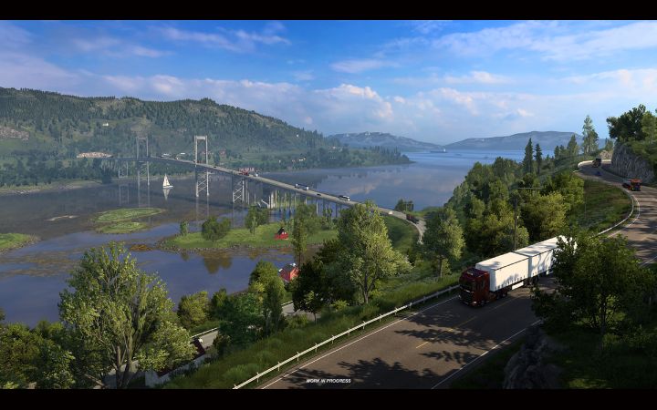 Image Principale Euro Truck Simulator 2 - WIP : Nordic Horizons - Fjords et montagnes