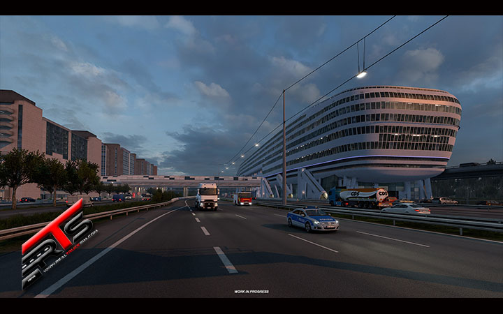 Image Principale Euro Truck Simulator 2 - WIP : Refonte de l'Allemagne - Francfort-sur-le-Main