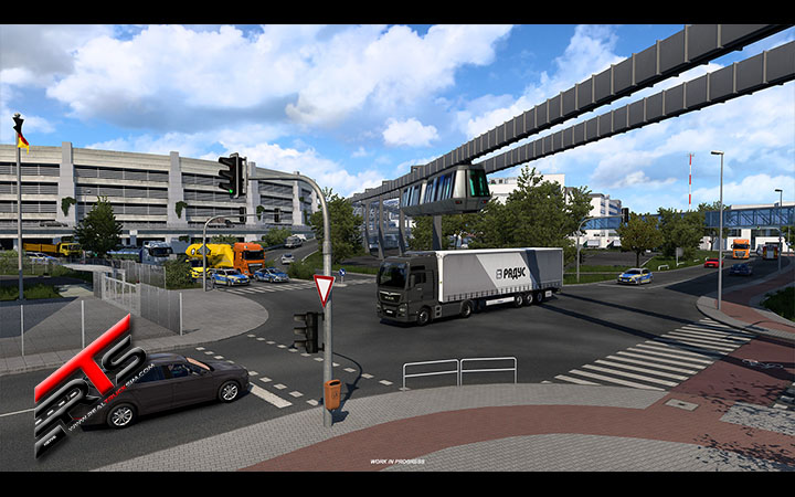 Image Principale Euro Truck Simulator 2 - WIP : Refonte de l'Allemagne - Rhin-Ruhr - Industries et intersections