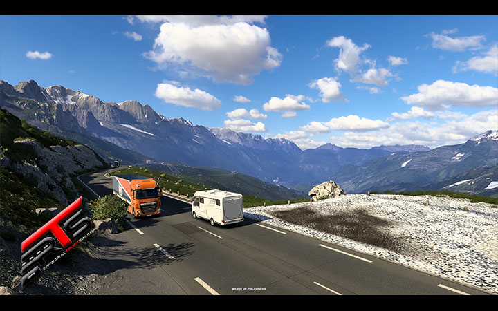 Image Principale Euro Truck Simulator 2 - WIP : Refonte de la Suisse - A9