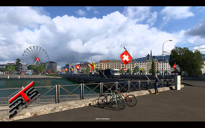 Image Principale Euro Truck Simulator 2 - WIP : Refonte de la Suisse - Postes de pesée et points d'intérêt