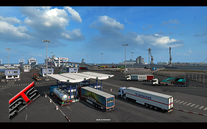 Image Principale Euro Truck Simulator 2 - WIP : Refonte de la ville de Calais
