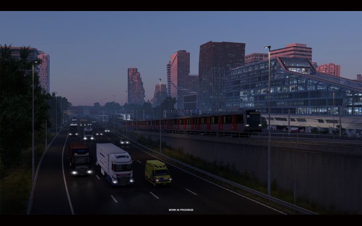 Image Principale Euro Truck Simulator 2 - WIP : Refonte du Benelux - Amsterdam + Ferry d'IJmuiden
