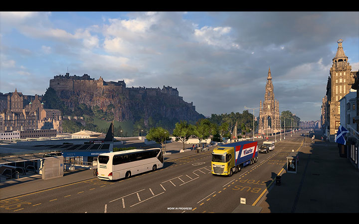 Image Principale Euro Truck Simulator 2 - WIP : Refonte du Royaume-Uni - Édimbourg