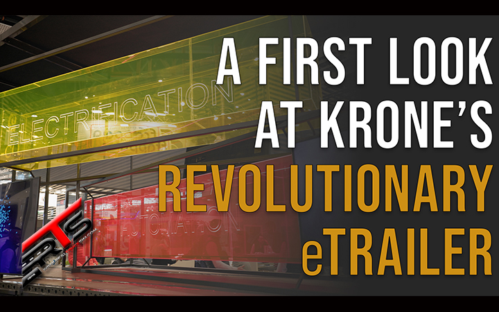 Image Principale Euro Truck Simulator 2 : SCS sur la route - Un premier regard sur la eTrailer révolutionnaire de Krone