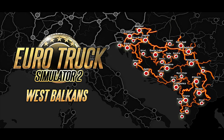 Image Principale Euro Truck Simulator 2 : Sortie de West Balkans