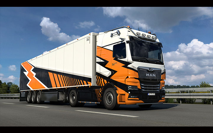 Image Principale Euro Truck Simulator 2 - WIP : Sortie du DLC Modern Lines Paint Jobs Pack