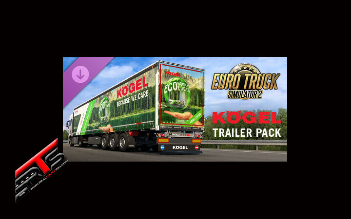 Image Principale Euro Truck Simulator 2 - DLC : Sortie du Kögel Trailer Pack