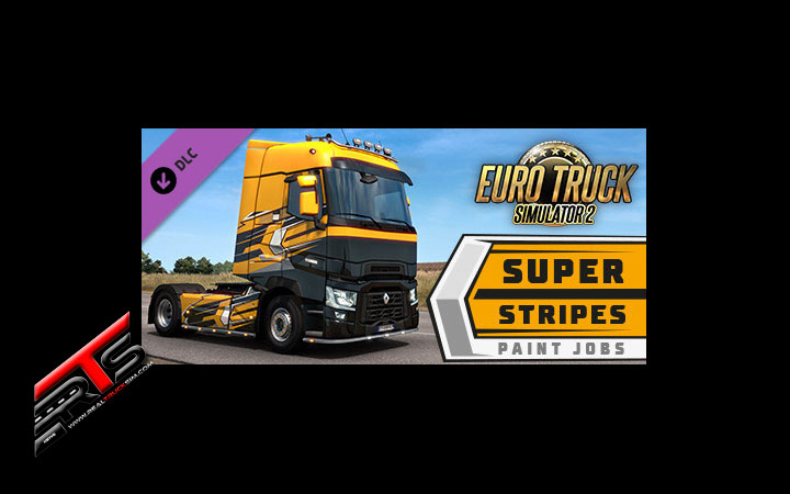 Image Principale Euro Truck Simulator 2 - DLC : Super Stripes Paint Jobs Pack