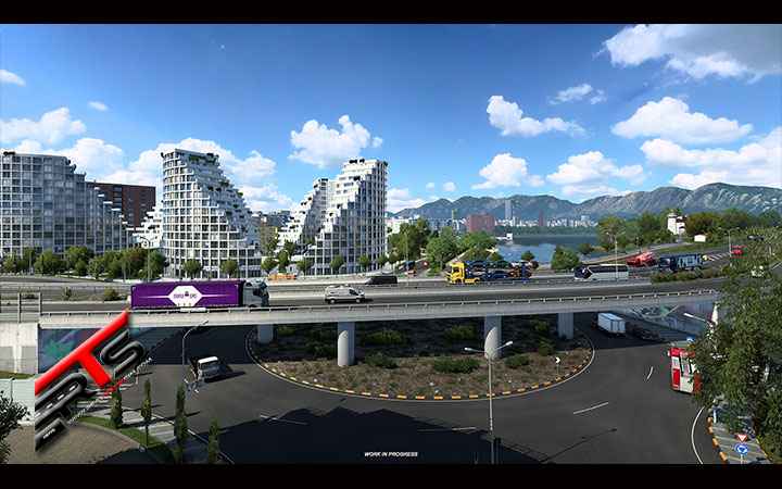 Image Principale Euro Truck Simulator 2 - WIP : West Balkans - À travers les grandes villes