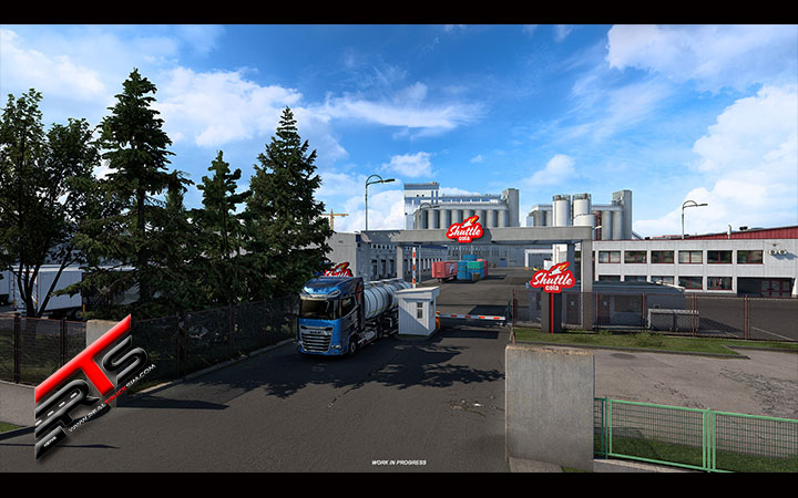 Image Principale Euro Truck Simulator 2 - WIP : West Balkans - Enseignes des industries