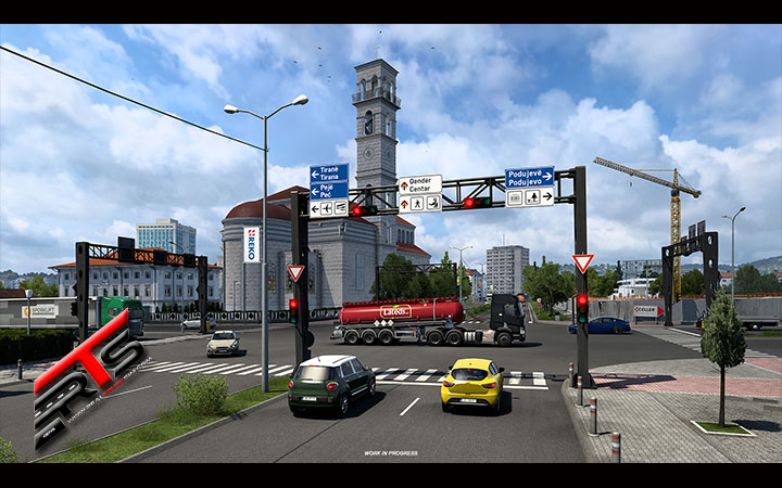 Image Principale Euro Truck Simulator 2 - WIP : West Balkans - Langues et panneaux