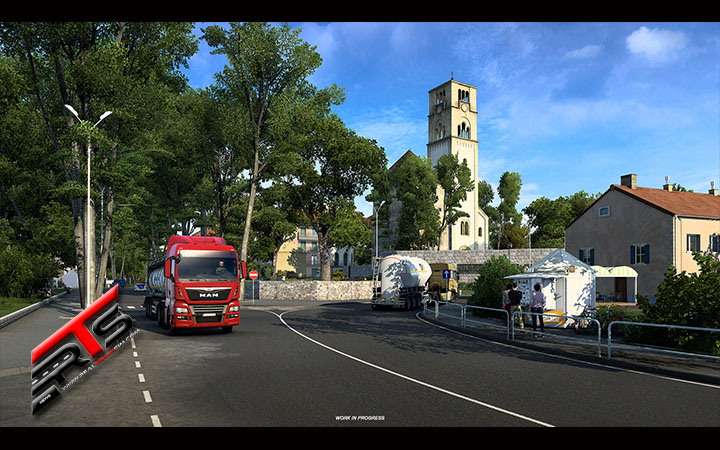 Image Principale Euro Truck Simulator 2 - WIP : West Balkans - Points de repère