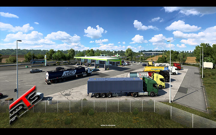 Image Principale Euro Truck Simulator 2 - WIP : West Balkans - Stations-service, relais routiers, aires de repos