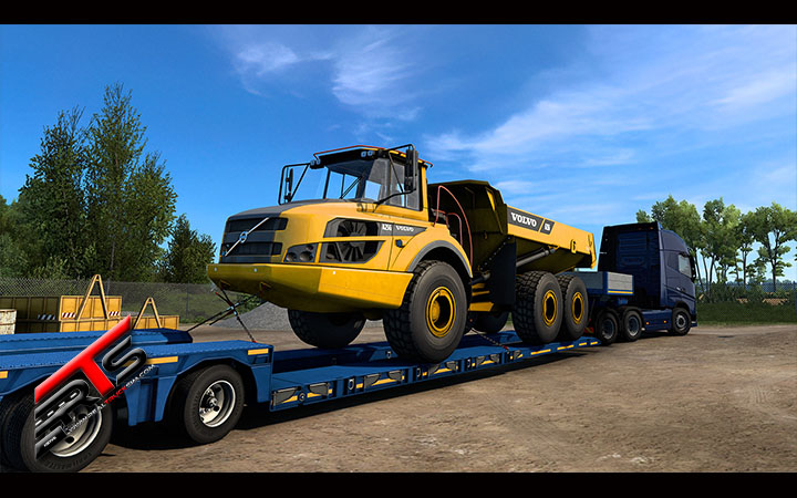 Image Principale Euro Truck Simulator 2 - American Truck Simulator - DLC : DLC Volvo Construction Equipment