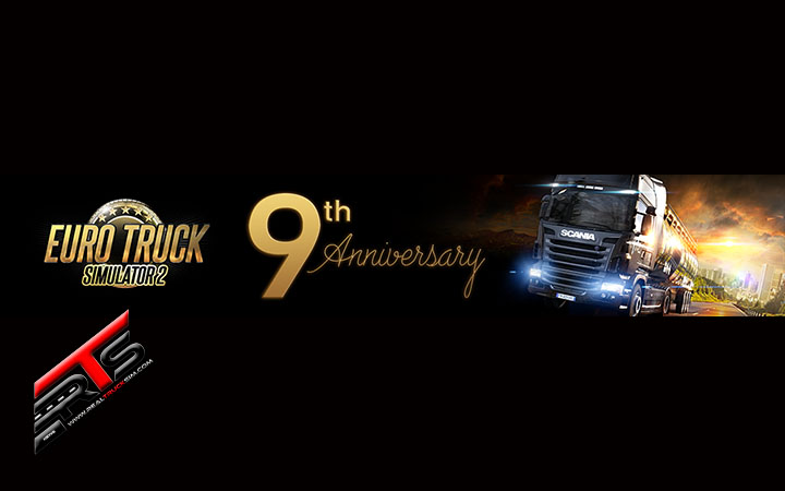 Image Principale Euro Truck Simulator 2 : Anniversaire d'ETS 2 + Résultat du Giveaway Artwork dédicacé Renault Trucks T High Evolution