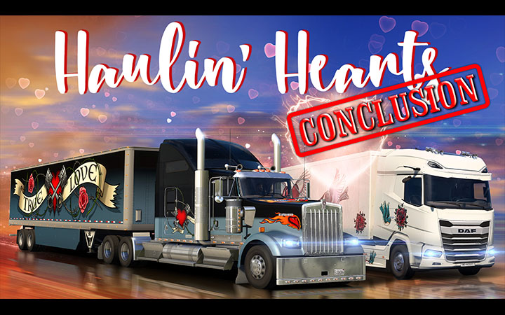 Image Principale World of Trucks - Euro Truck Simulator 2 - American Truck Simulator : Conclusion de l'événement Haulin' Hearts