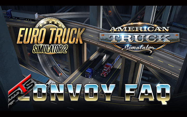 Image Principale American Truck Simulator - Euro Truck Simulator 2 : Convoi - FAQ