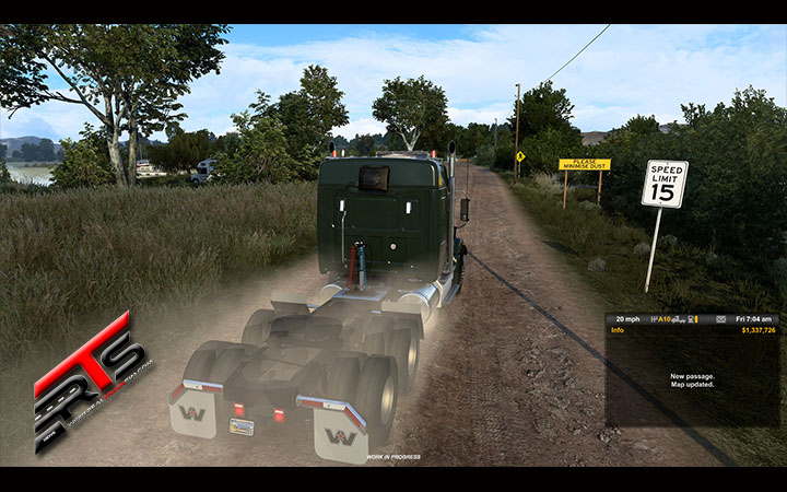 Image Principale Euro Truck Simulator 2 - American Truck Simulator - WIP : Mise à jour 1.44 - Exploration des routes non balisées
