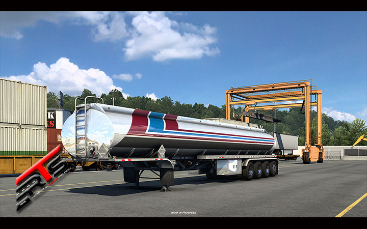 Image Principale Euro Truck Simulator 2 - American Truck Simulator - WIP : Mise à jour 1.45 - Citernes achetables