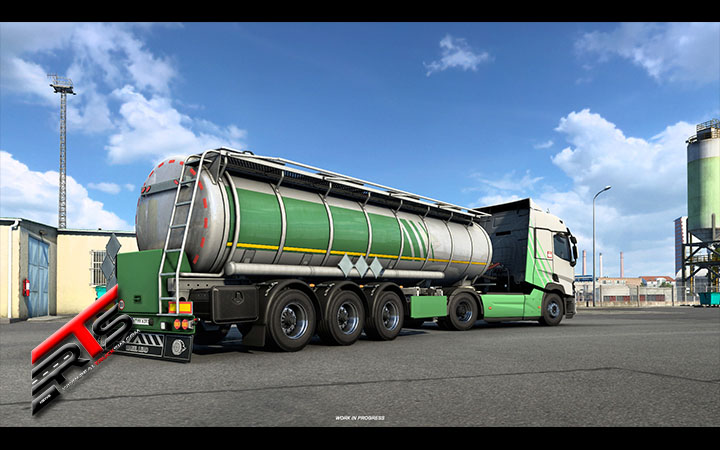 Image Principale Euro Truck Simulator 2 - American Truck Simulator - WIP : Mise à jour 1.46 - Citernes chimiques achetables
