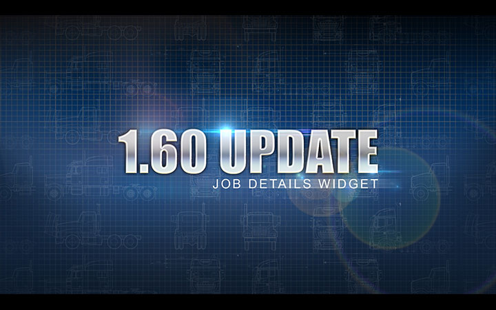 Image Principale Euro Truck Simulator 2 - American Truck Simulator - WIP : Mise à jour 1.60 - Widget d'infos du contrat