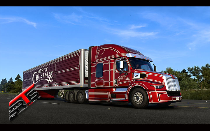 Image Principale American Truck Simulator - Euro Truck Simulator 2 : Mise à jour des DLC Christmas Paint Jobs Pack