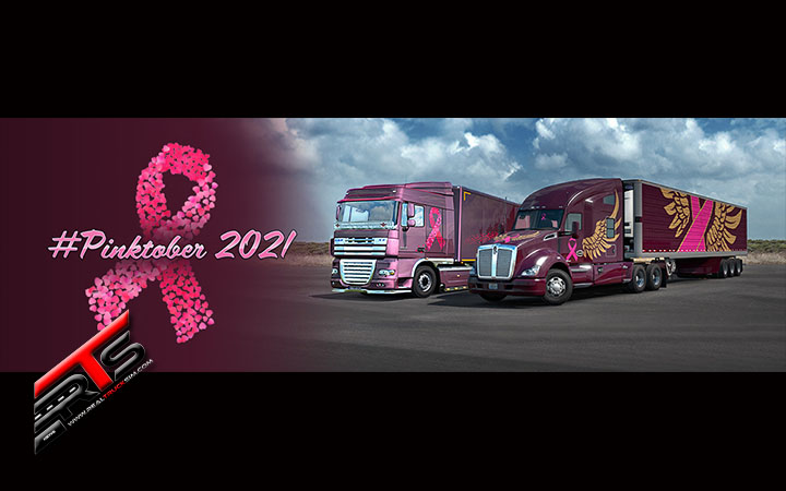 Image Principale Euro Truck Simulator 2 - American Truck Simulator : Pinktober2021