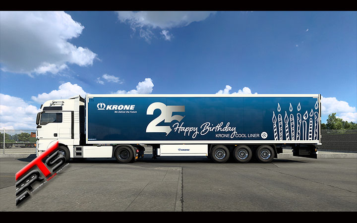 Image Principale Euro Truck Simulator 2 : Remorques Krone - 25ème anniversaire de la Cool Liner