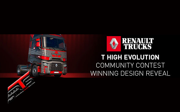 Image Principale SCS Software : Révélation du gagnant du concours de design Renault Trucks Evolution